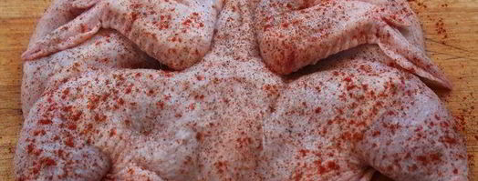 цыпленок табака. Шаг 2