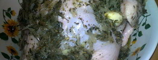 цыпленок в пижаме. Шаг 3