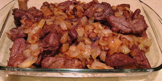 Тушеная Баранина