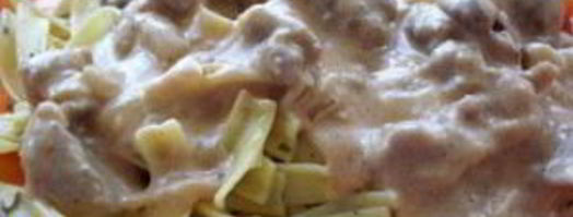 тушеная говядина со сметаной. Шаг 9