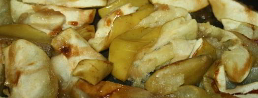 утиные грудки с яблоками. Шаг 2