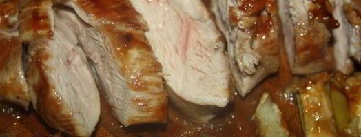 утиные грудки с яблоками. Шаг 7