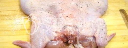 запеченный цыпленок с медово-горчичной корочкой. Шаг 5