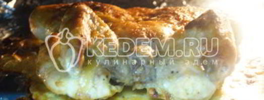 запеченный цыпленок с медово-горчичной корочкой. Шаг 7