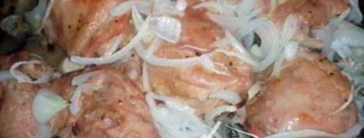 запеченные куриные бедрышки. Шаг 5