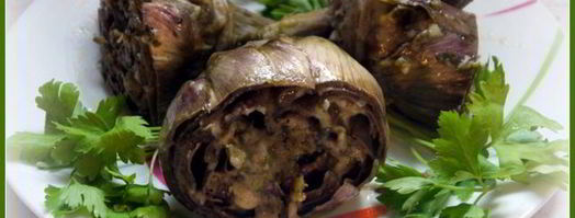 обед в риме — манные ньокки алла романа и артишоки алла романа. Шаг 17