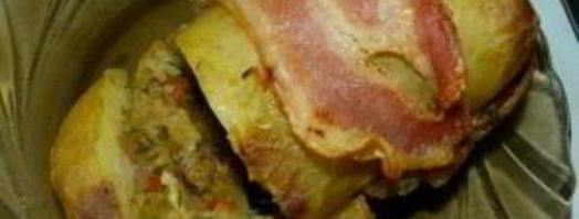 ароматный запеченный фаршированный картофель. Шаг 14