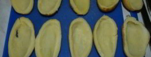 ароматный запеченный фаршированный картофель. Шаг 4