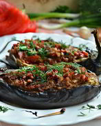 Баклажаны c бараньим фаршем по-турецки