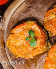 Баклажаны под сыром в духовке