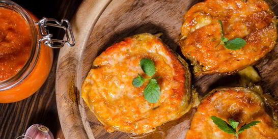 Баклажаны под сыром в духовке