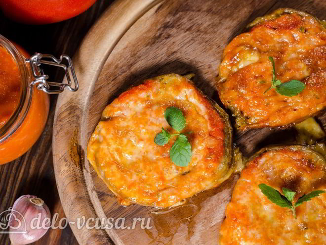 Рецепт баклажанов под сыром в духовке