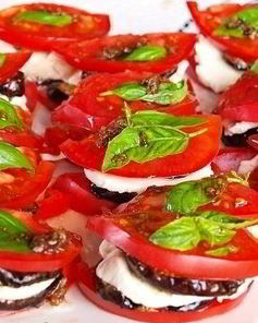 Баклажаны с моцареллой