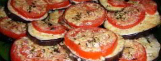 баклажаны с помидорами в духовке. Шаг 6