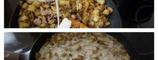 баклажаны со сливками. Шаг 4