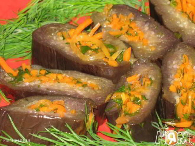 Рецепт баклажанов закусочных