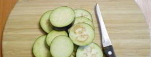 баклажаны жареные с майонезом. Шаг 2