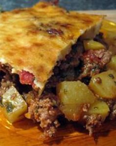 Болгарская мусака — картофельная запеканка с фаршем