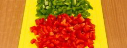 болгарский перец, жаренный с кукурузой. Шаг 3