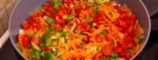 болгарский перец, жаренный с кукурузой. Шаг 6