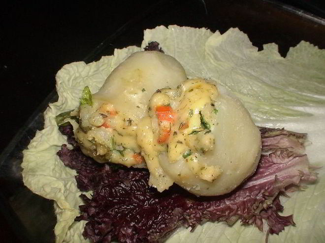 Рецепт фаршированной картошки