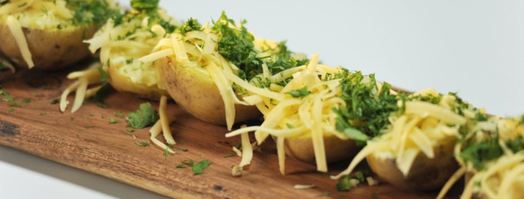 фаршированный картофель. Шаг 4