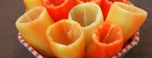 фаршированный перец с индейкой. Шаг 4