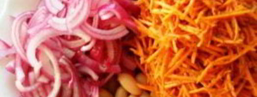 фасоль с морковью и луком. Шаг 5