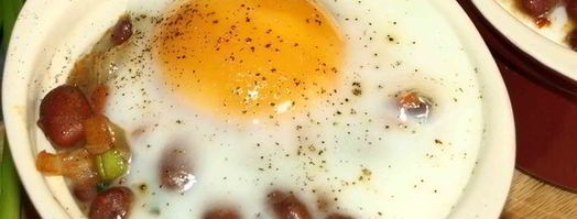 фасоль с овощами и яйцом. Шаг 9