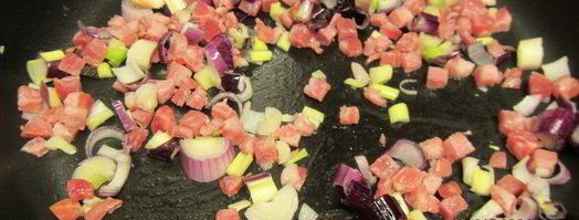 гратен из пасты и овощей. Шаг 3