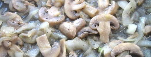 кабачки, фаршированные грибами. Шаг 3