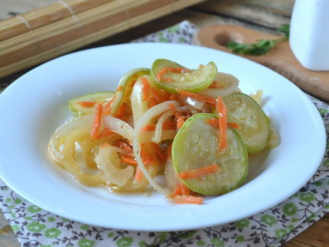 Рецепт кабачков по-корейски
