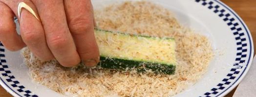 кабачки в кляре в духовке. Шаг 5