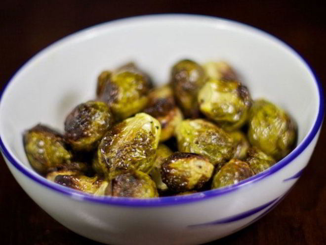 Рецепт капусты брюссельской тушеной