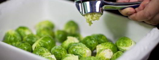 капуста брюссельская тушеная. Шаг 2