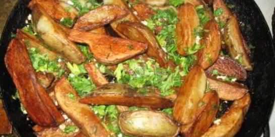 Картофель в кляре