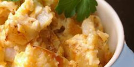 Картошка запеченная с сыром