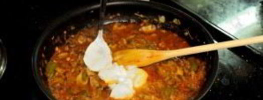 овощи, тушенные в сметане. Шаг 4