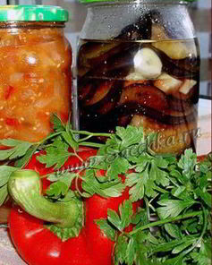 Пикантные баклажаны