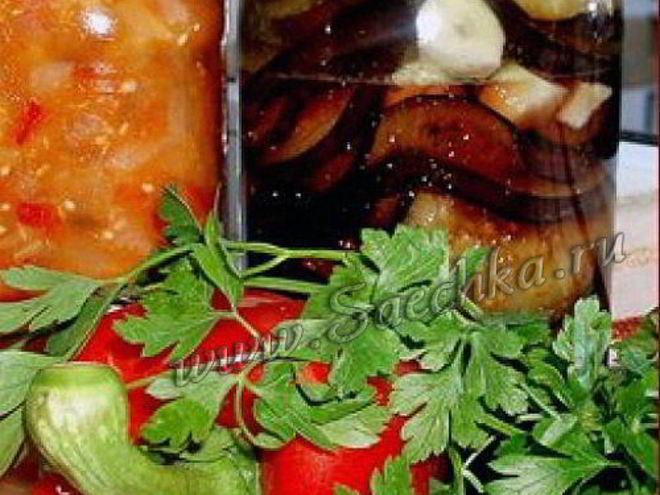 Рецепт пикантных баклажанов