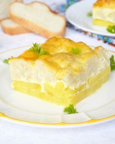 Цветная капуста с картошкой в духовке