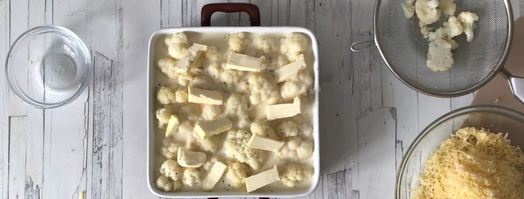 цветная капуста с картошкой в духовке. Шаг 11