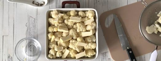 цветная капуста с картошкой в духовке. Шаг 8