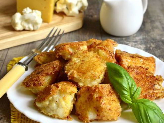 Рецепт цветной капусты в сметанном кляре в мультиварке