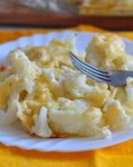 Цветная капуста, запеченная в духовке с сыром