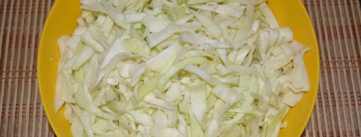 тушеная капуста с фаршем. Шаг 2