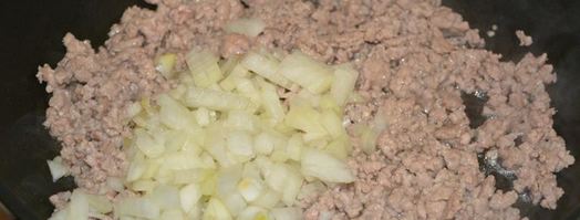 тушеная капуста с фаршем. Шаг 7
