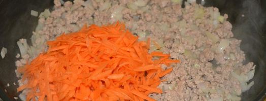 тушеная капуста с фаршем. Шаг 8