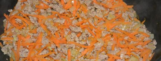 тушеная капуста с фаршем. Шаг 9