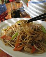 Тушеный тофу с яйцами